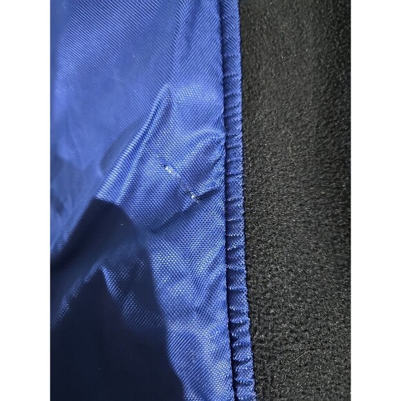 Nike Men's Blue Black Full Zip Fleece Lined Track Jacket Size L - Picture 3 of 13